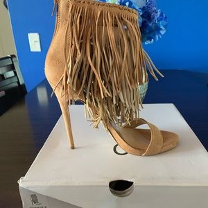Fringe heels